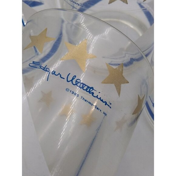 Vtg. Nautical Themed 1985 Thermo Serv Edgar Watkins Acrylic Plastic 4 Cups - Picture 8 of 11